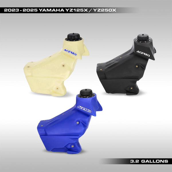 ACERBIS - 3.2 GALLON FUEL TANK - 2023–2026 YAMAHA YZ125X & YZ250X