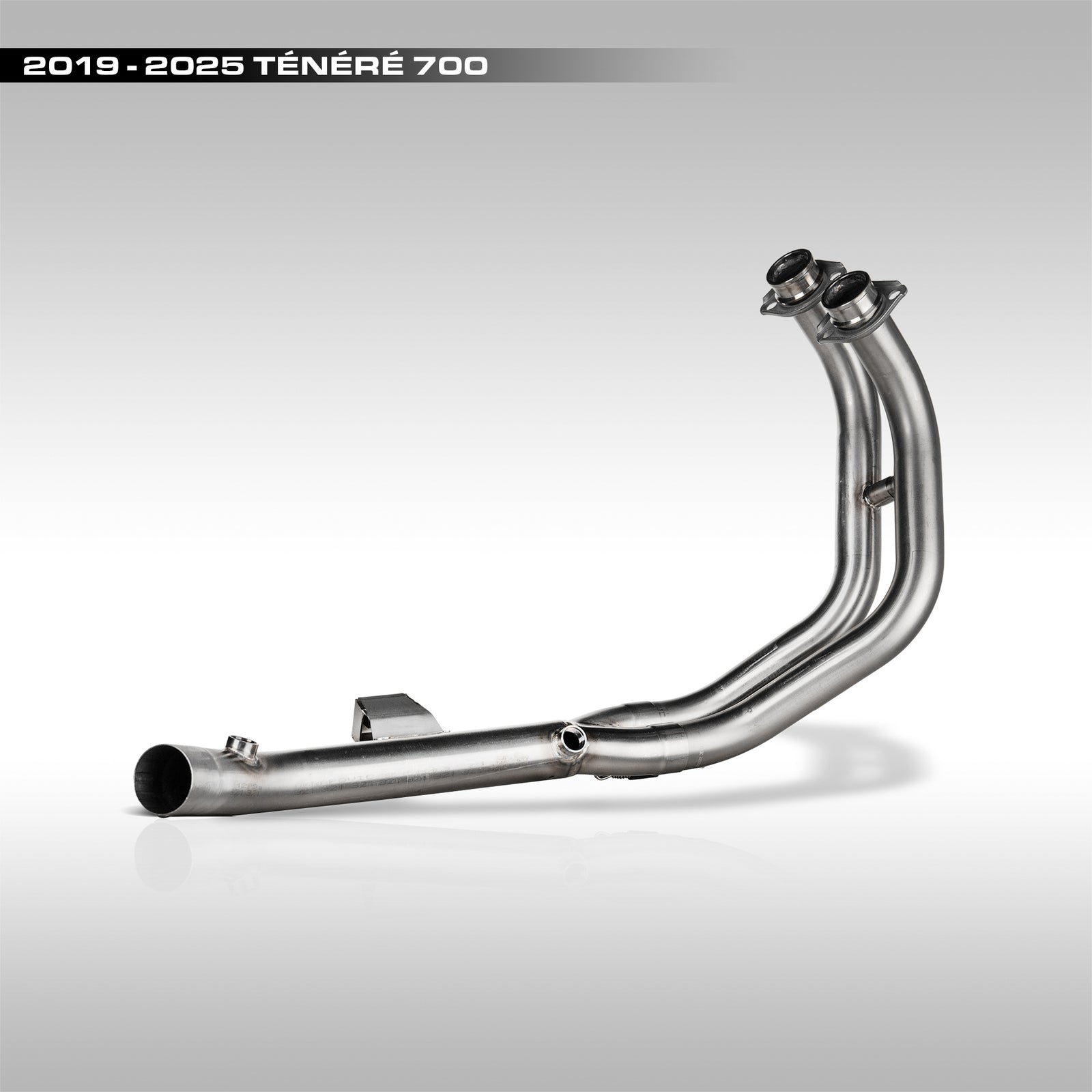 Akrapovic - Stainless Steel Header - Yamaha Tenere 700 & World Raid