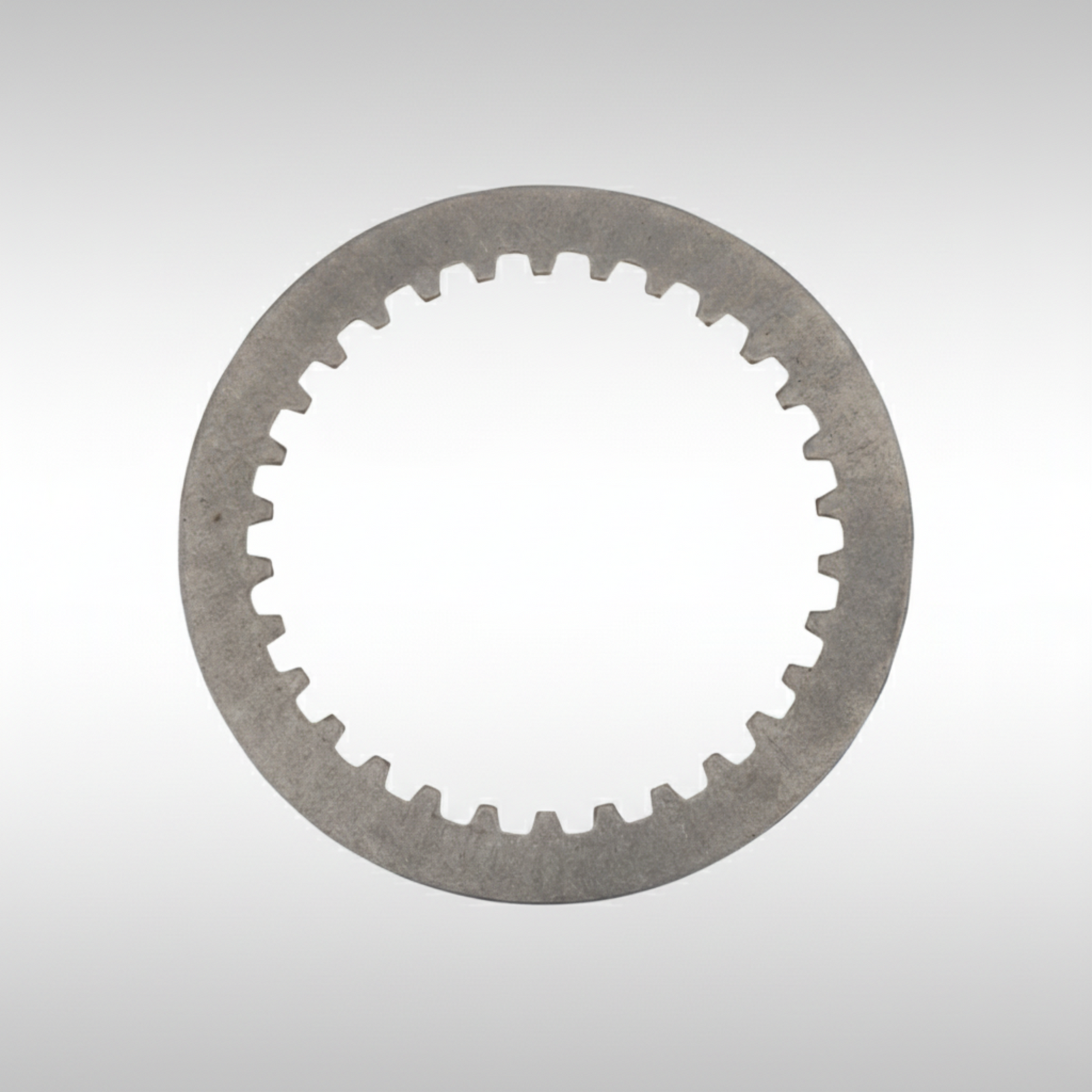 Steel drive plate made by Barnett Clutch for the Tenere 700 and other Yamaha motorcycles.