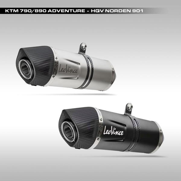 LEOVINCE - LV ONE EVO SLIP-ON MUFFLER - KTM 790 & 890 ADVENTURE