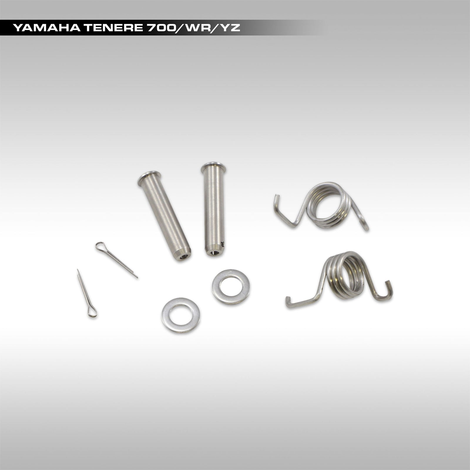 Moose Racing footpeg spring and pin kit for the Yamaha Tenere 700