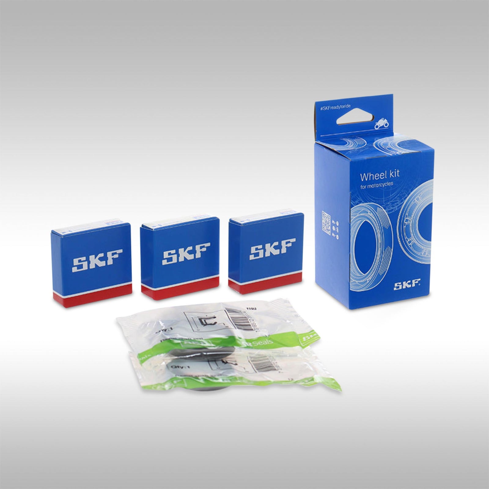 SKF - REAR WHEEL BEARING & SEAL KIT - YAMAHA TENERE 700