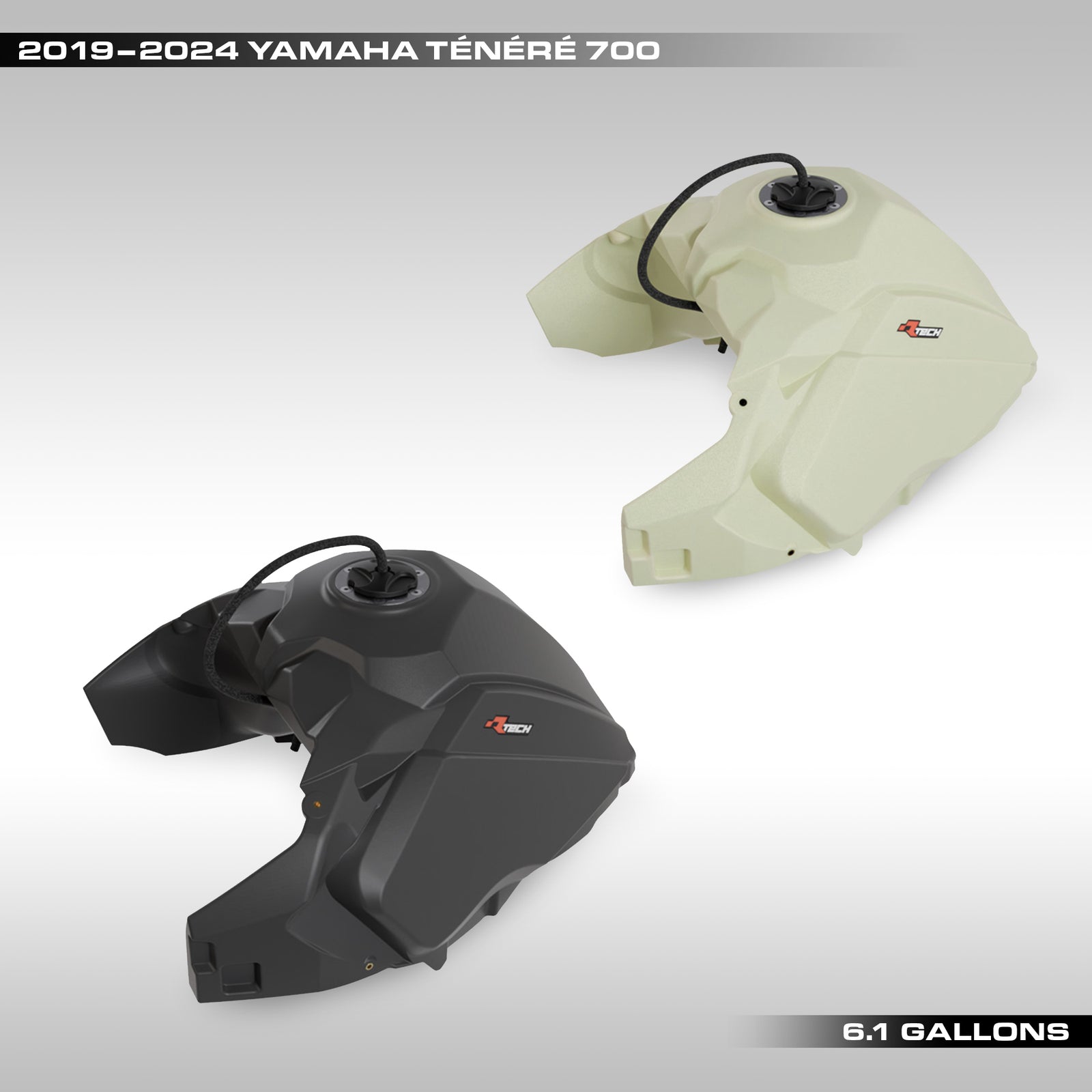 RTECH - 6.1 GALLON FUEL TANK - 2019–2024 YAMAHA TENERE 700