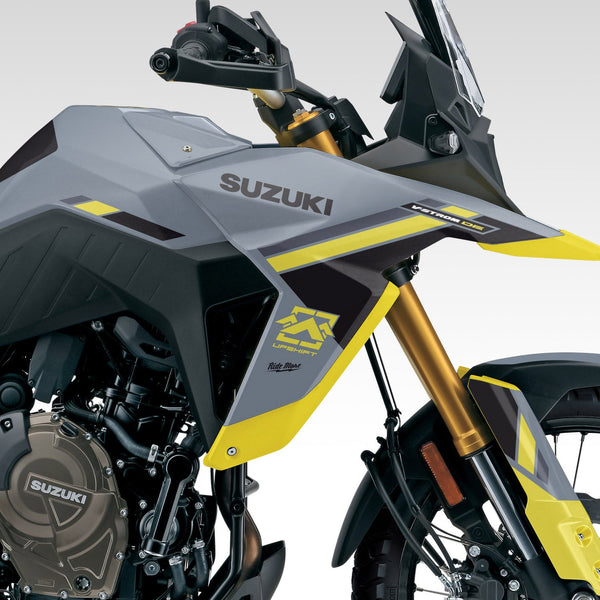 GRAPHICS KIT - 2023–2026 SUZUKI V-STROM 800DE - GRAY - TMBR MOTO