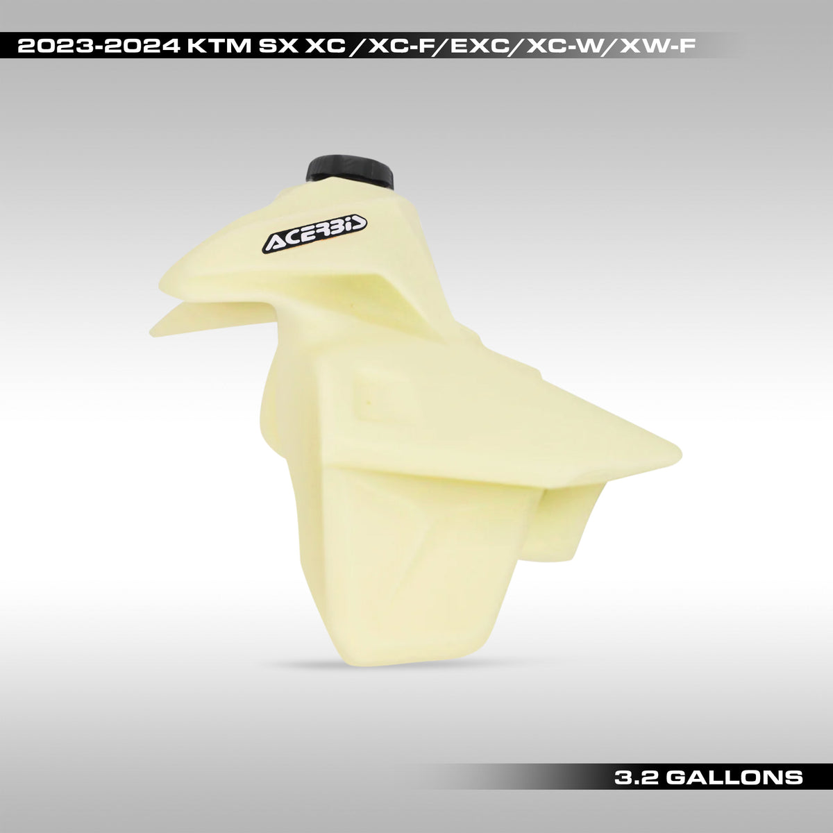 ACERBIS - 3.2 GALLON FUEL TANK - 2023 - 2025 KTM SX / XC / XC-F / EXC / XC-W / XW-F