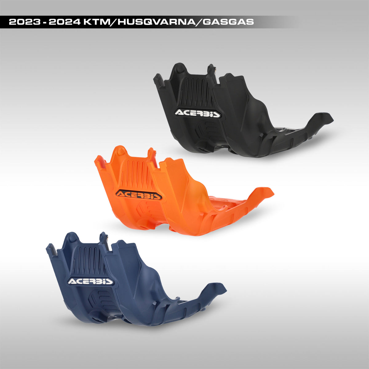 ACERBIS - SKID PLATE - 2023 - 2025 KTM SX-F / XC-F, HUSQVARNA FE / FC / FX, GASGAS EC / EX/ MC - 450 / 501 SKID PLATE
