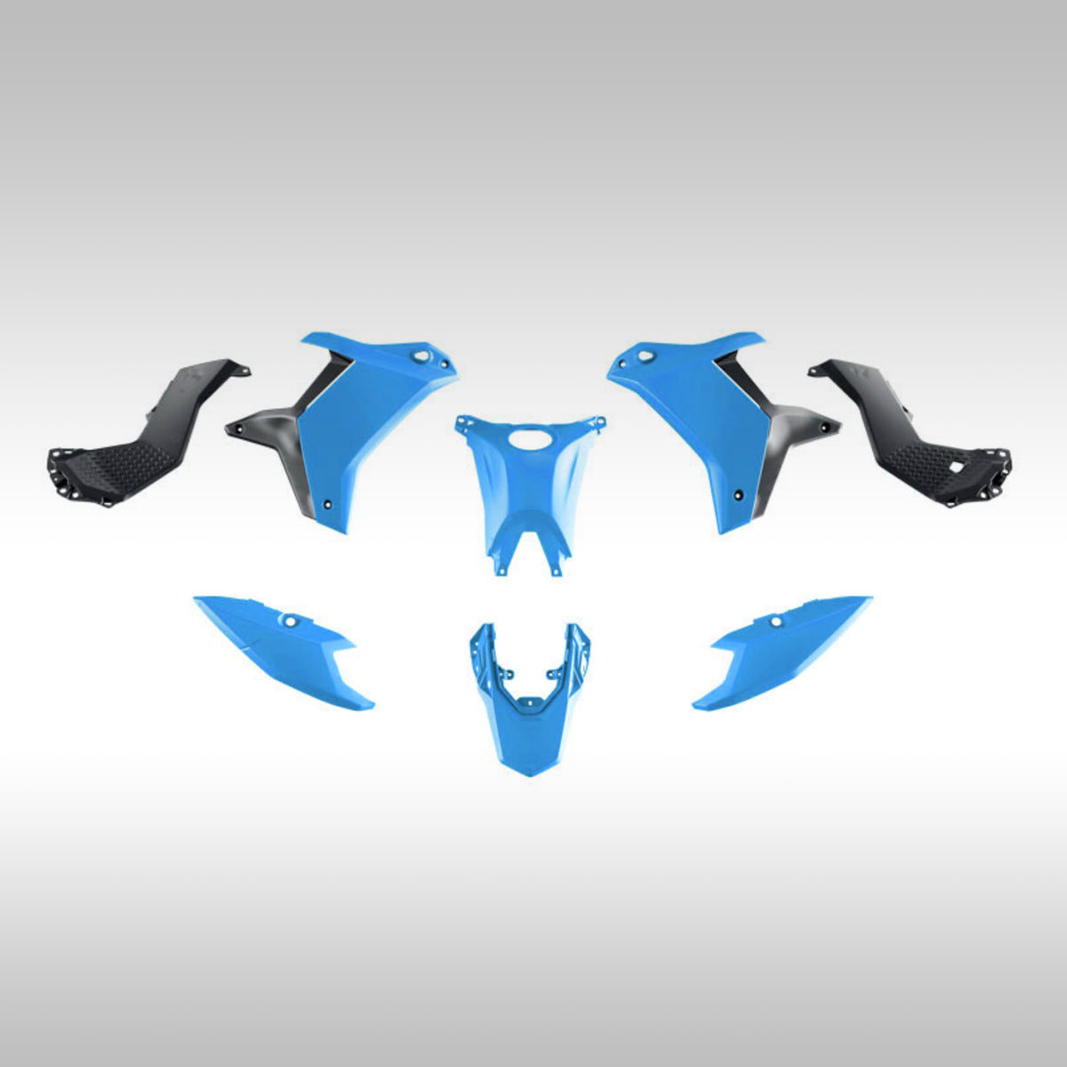 RTECH - REVOLUTION PLASTIC BODY KIT - 2025+ YAMAHA TENERE 700