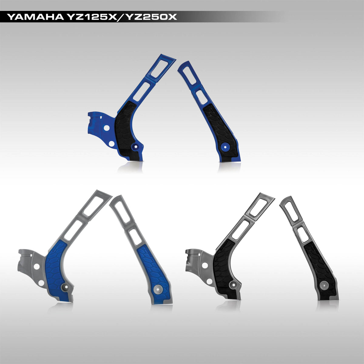 ACERBIS - X-GRIP FRAME GUARDS - YAMAHA YZ125X / YZ250X