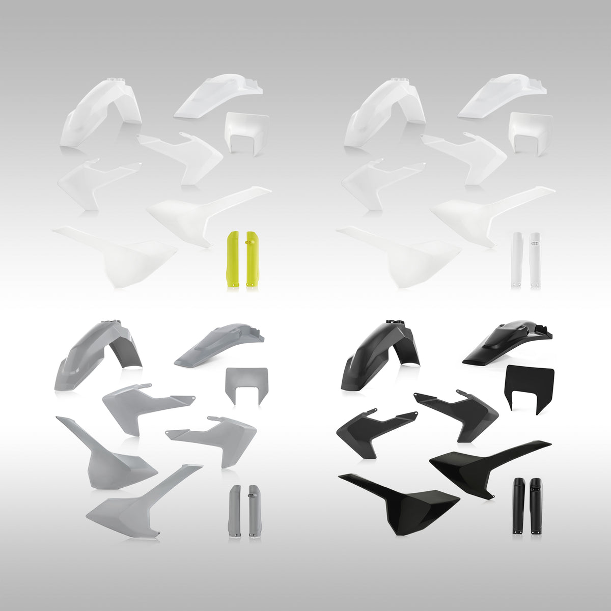 ACERBIS - PLASTIC KIT - 2017–2019 HUSQVARNA FE / TE