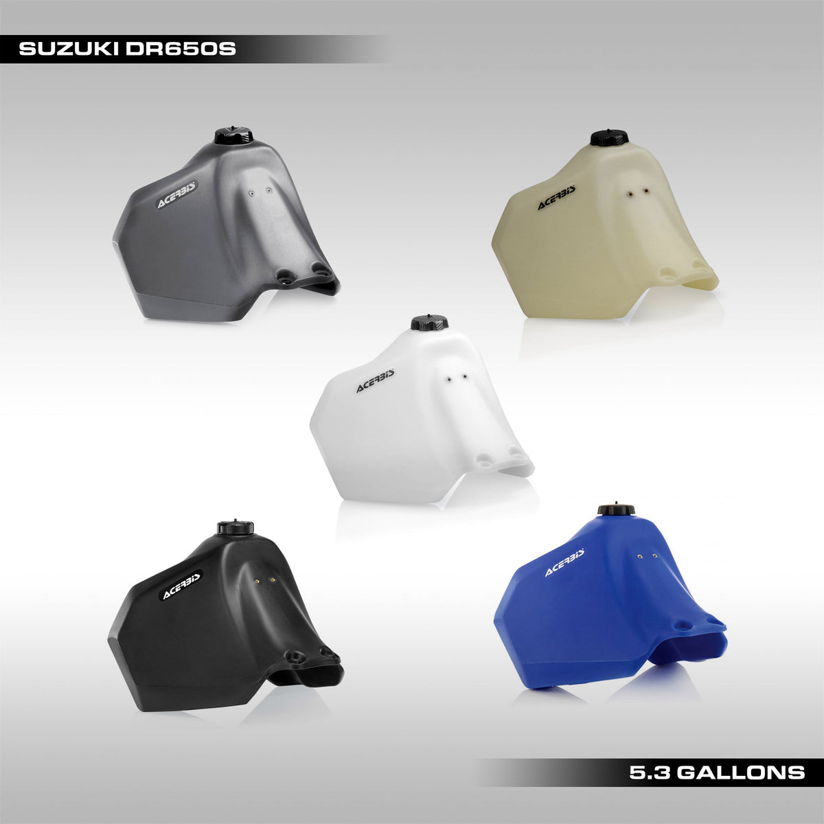 ACERBIS - 5.3 GALLON FUEL TANK - SUZUKI DR650
