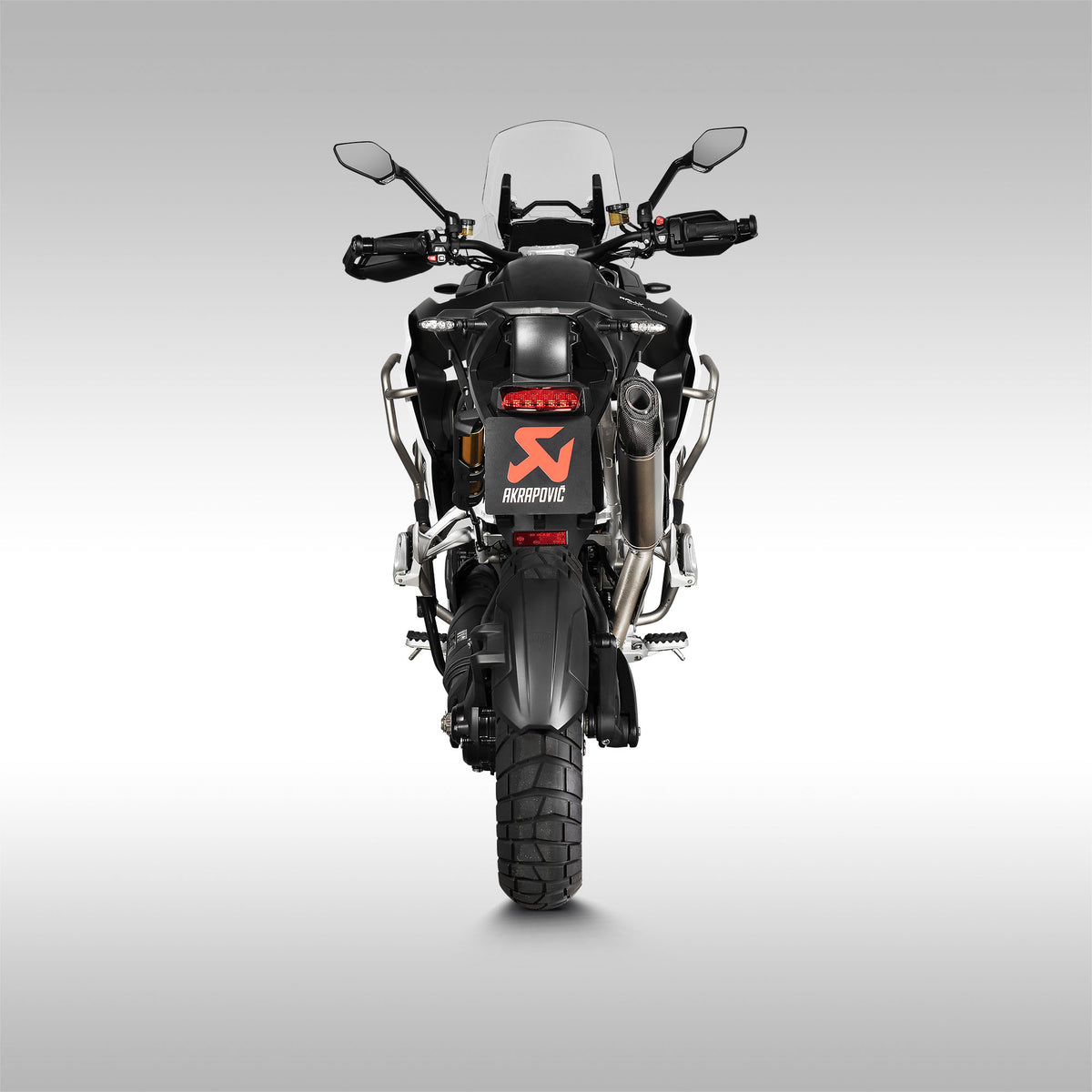 AKRAPOVIC - TITANIUM SLIP-ON EXHAUST FOR TRIUMPH TIGER 1200