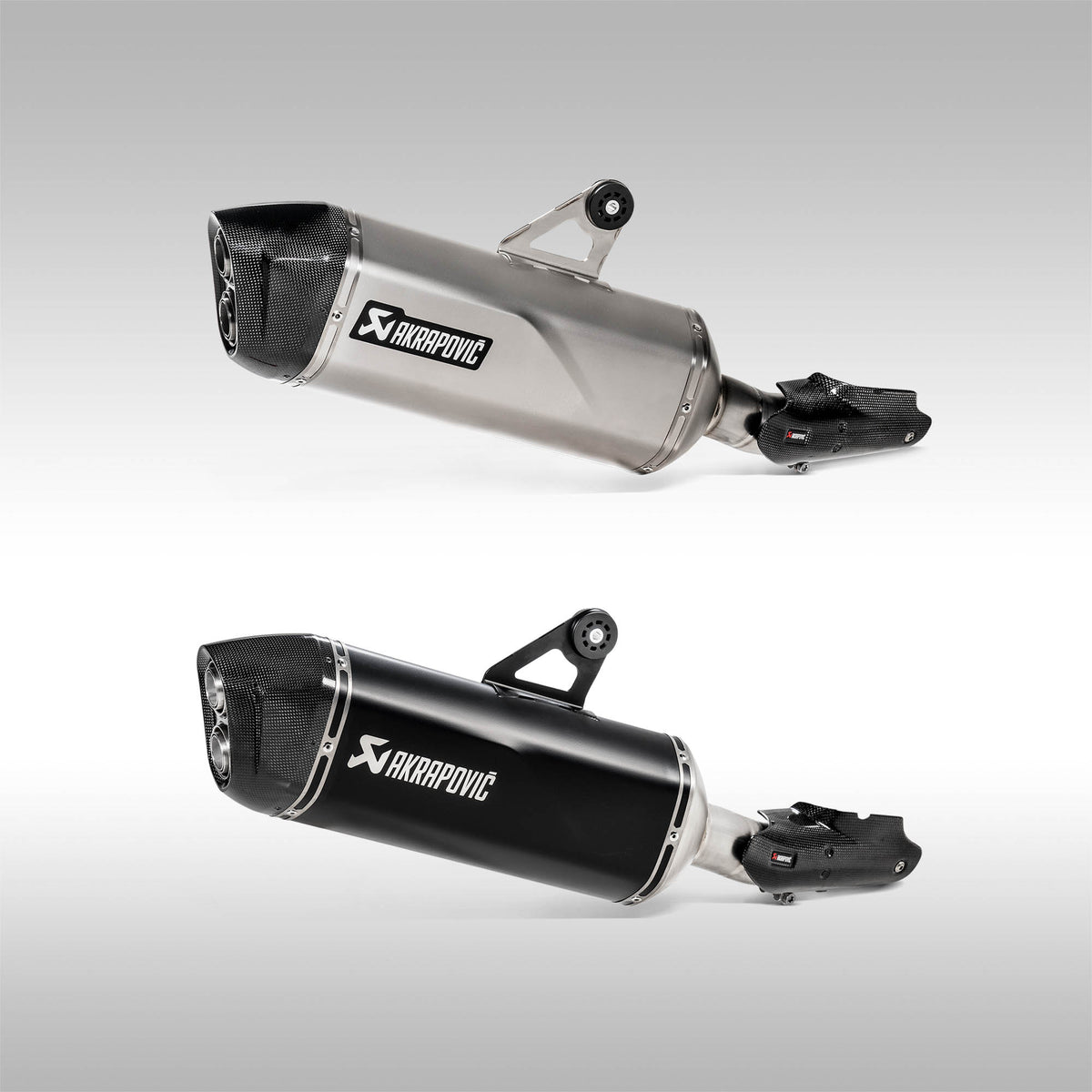 AKRAPOVIC - TITANIUM SLIP-ON - 2019–2024 BMW R 1250 GS
