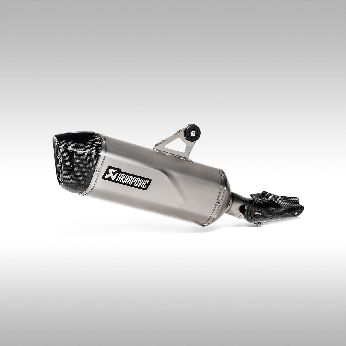 AKRAPOVIC - TITANIUM SLIP-ON - 2019–2024 BMW R 1250 GS