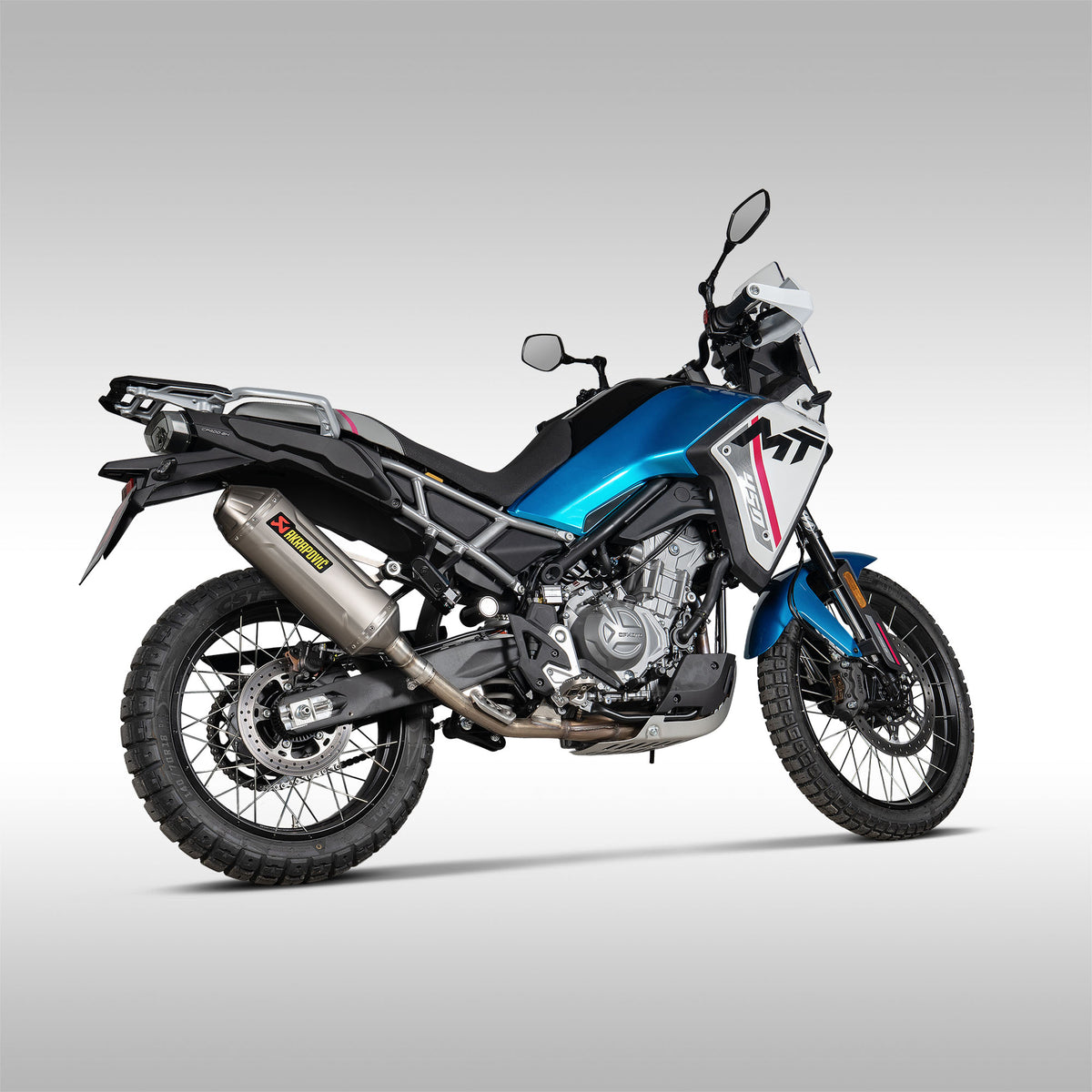 Akrapovic - Titanium Offroad Sli-On Muffler - CFMOTO Ibex 450 / MT450