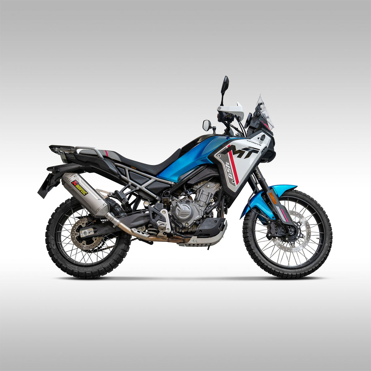 Akrapovic - Titanium Offroad Sli-On Muffler - CFMOTO Ibex 450 / MT450