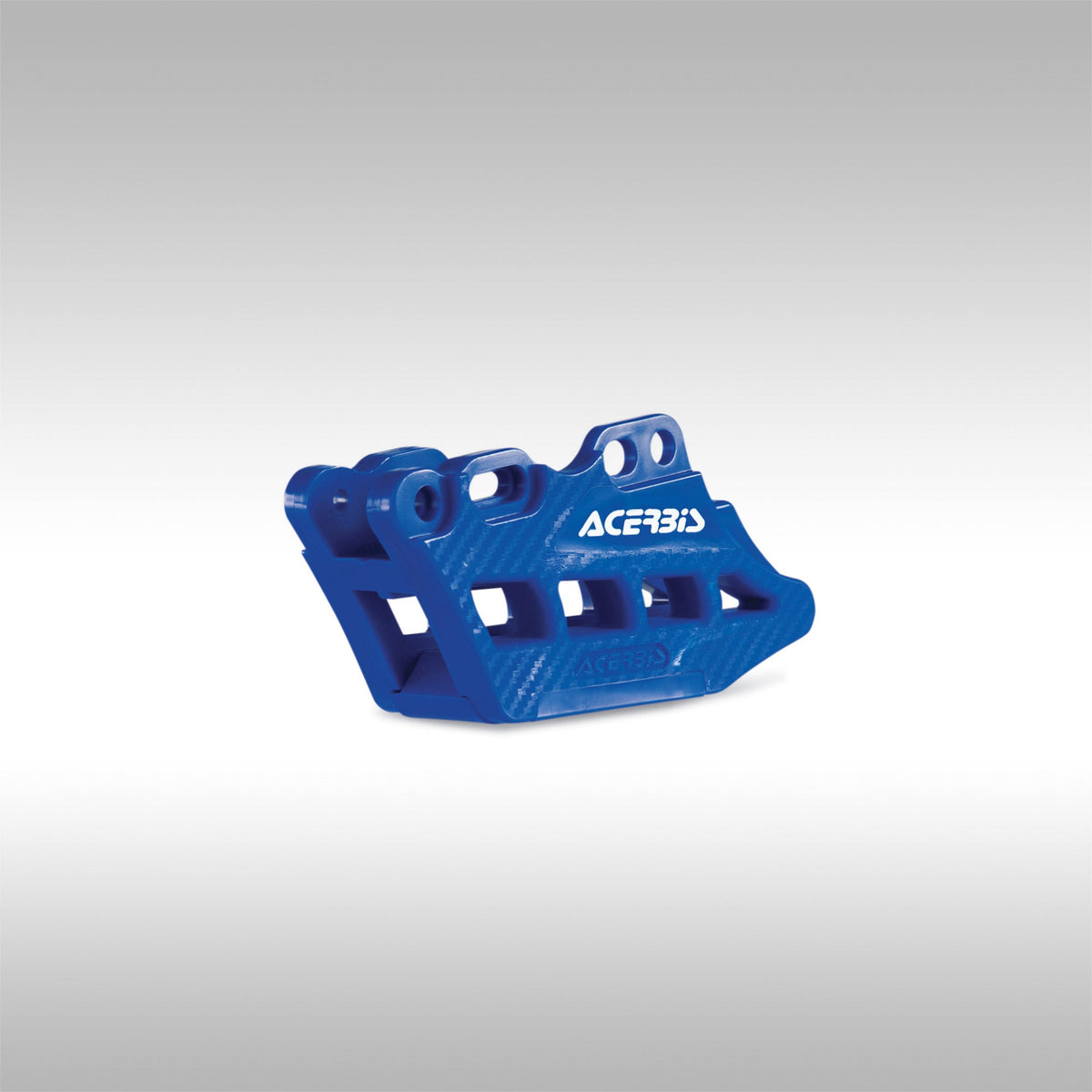 Blue Acerbis 2.0 chain guide block replacement for Yamaha YZ and WR dirt bikes.