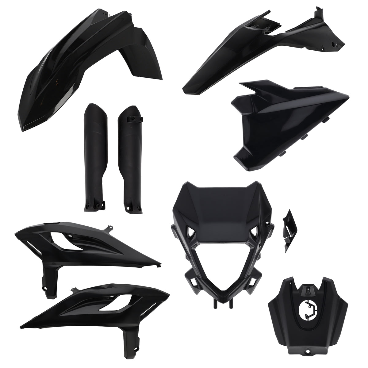 Complete Acerbis replacement plastic bodywork kit for Beta RR X-Pro and Race Edition dirt bikes.