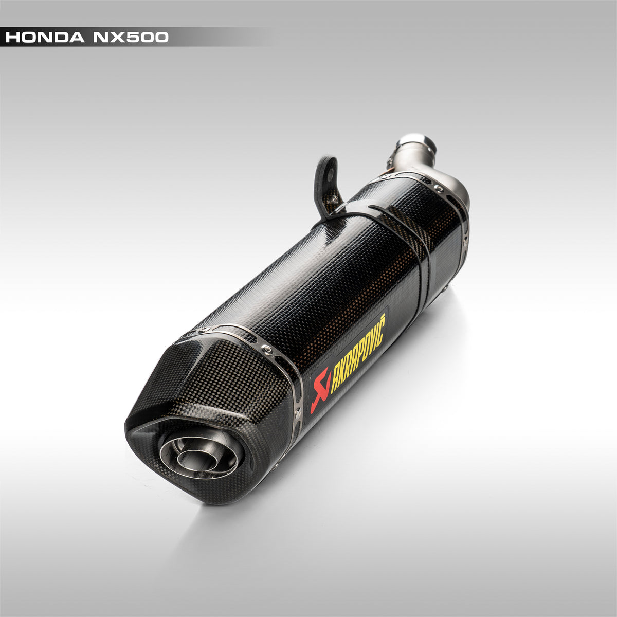 Akrapovic - Carbon Fiber Slip-On - 2024–2025 Honda NX500