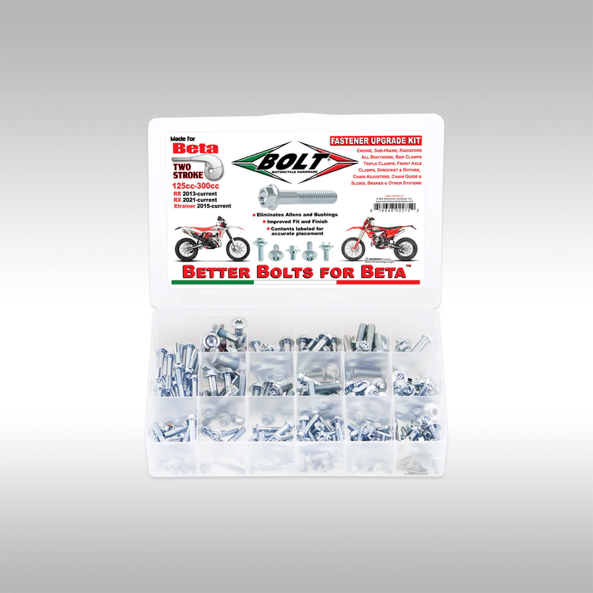 BOLT MOTORCYCLE HARDWARE - BETA PRO PACK - 2 STROKE