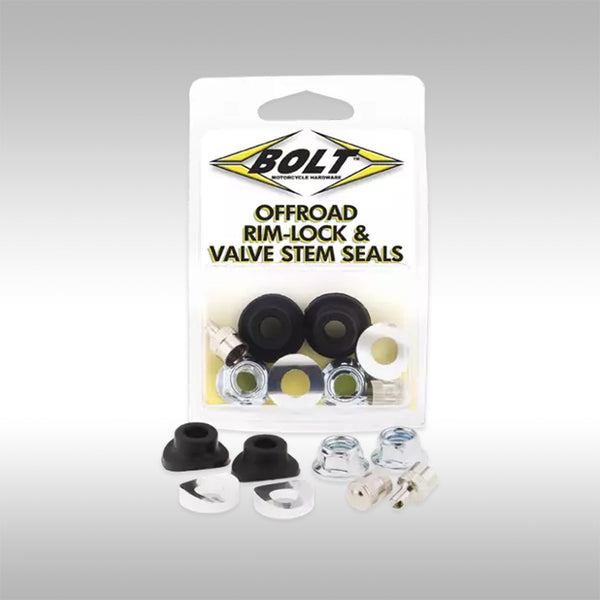 Key Stem Rim Lock BOLT - OFFROAD RIM-LOCK & VALVE STEM SEAL KIT - TMBR MOTO
