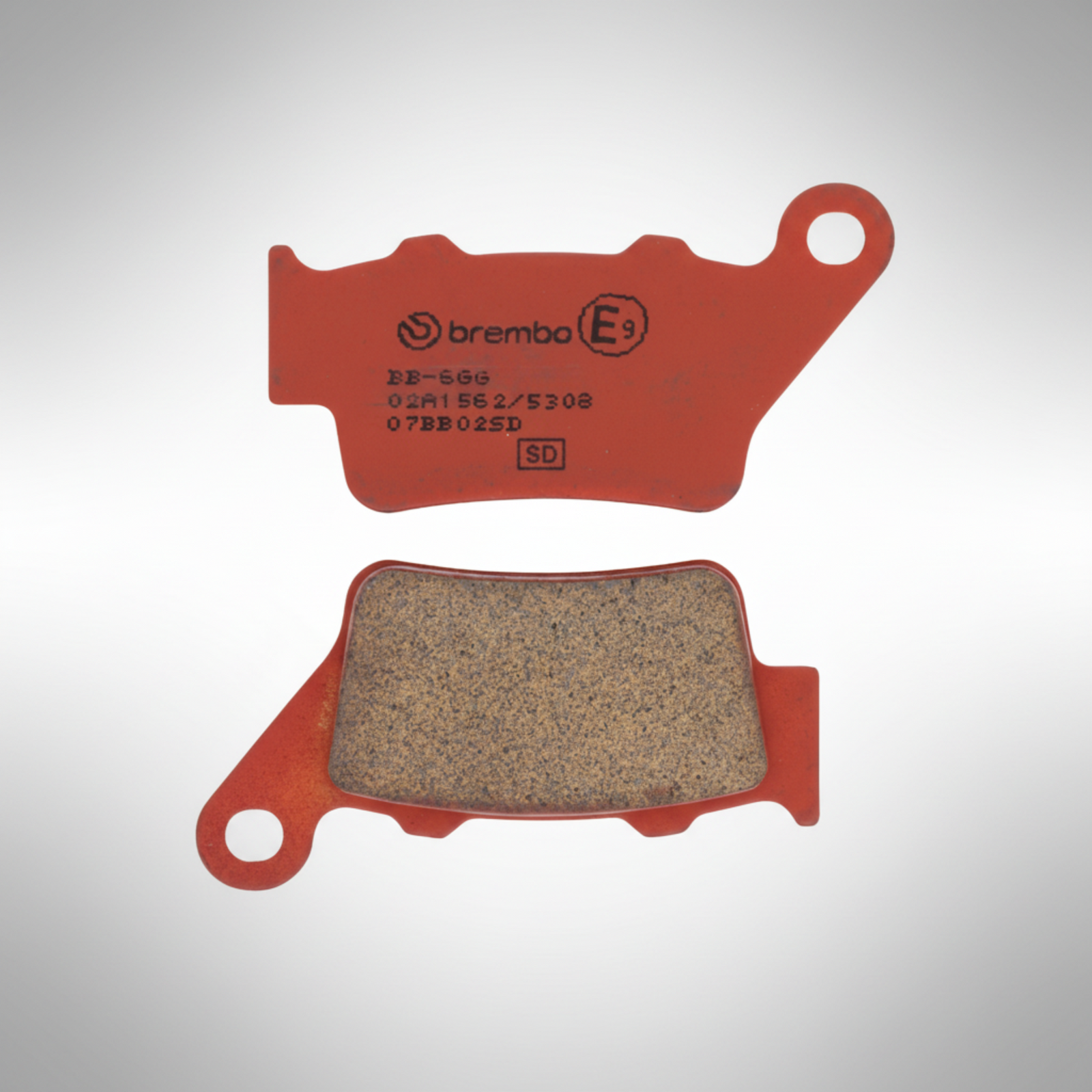 Brembo Prime Sintered SD motorcycle brake pads, part number 07BB02.SD.