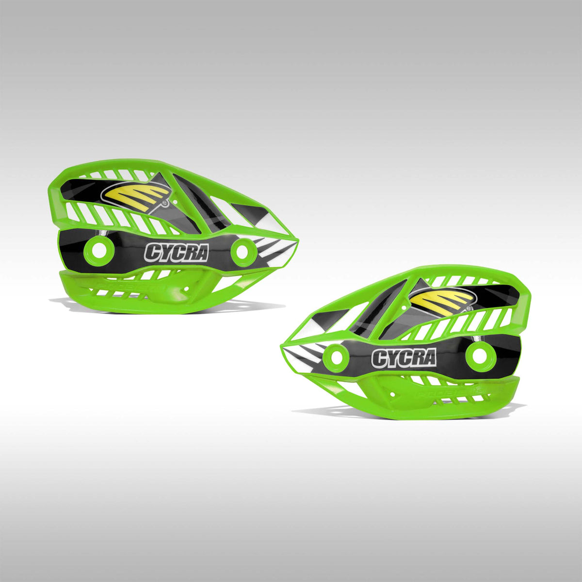 Cycra Classic Enduro Replacement Handshield Shields - Green, Fits Probend Handguards