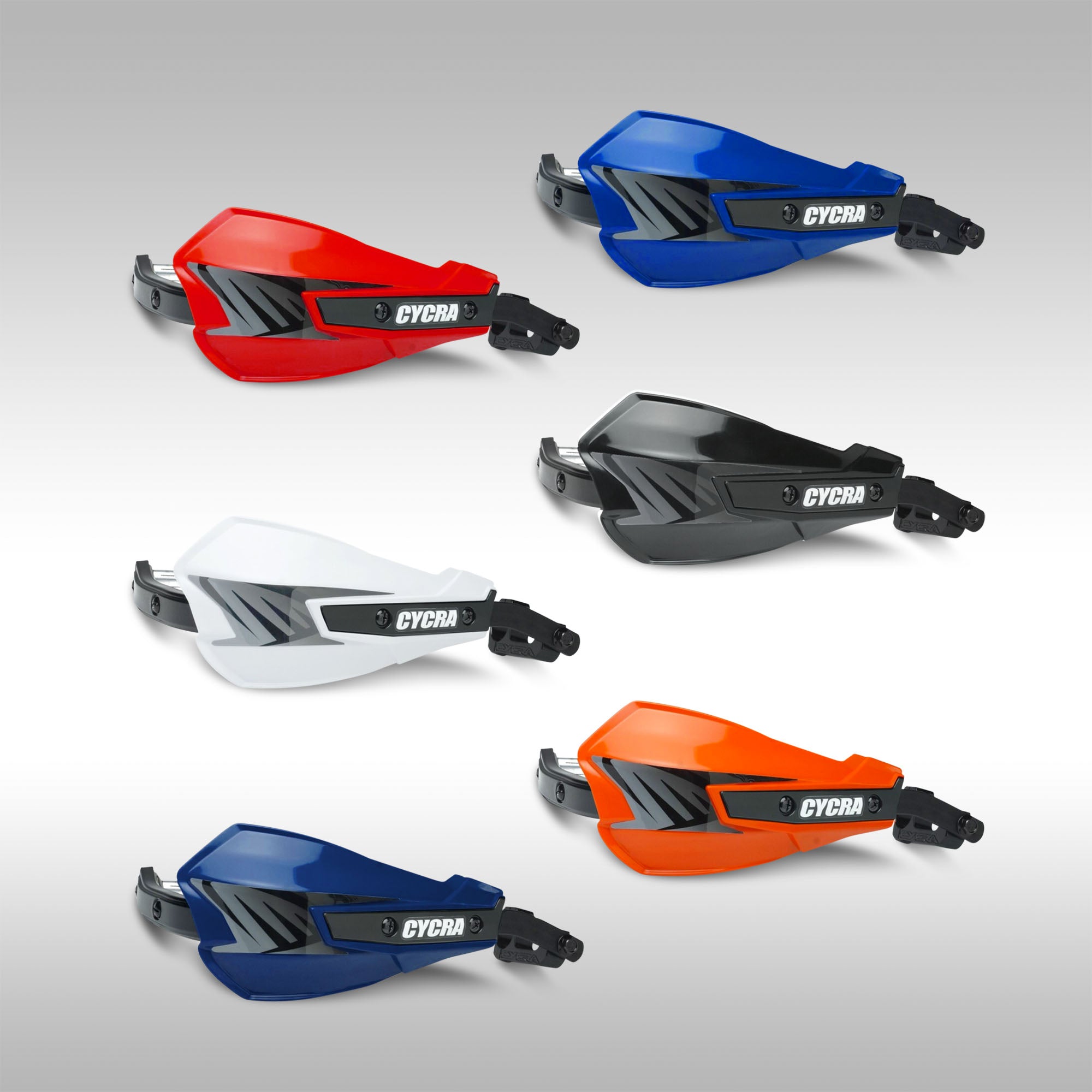 Cycra Handguards Rebound GN 0226-72 - Folding Shield For Dirt Bike, Motocross, & Trail Riding