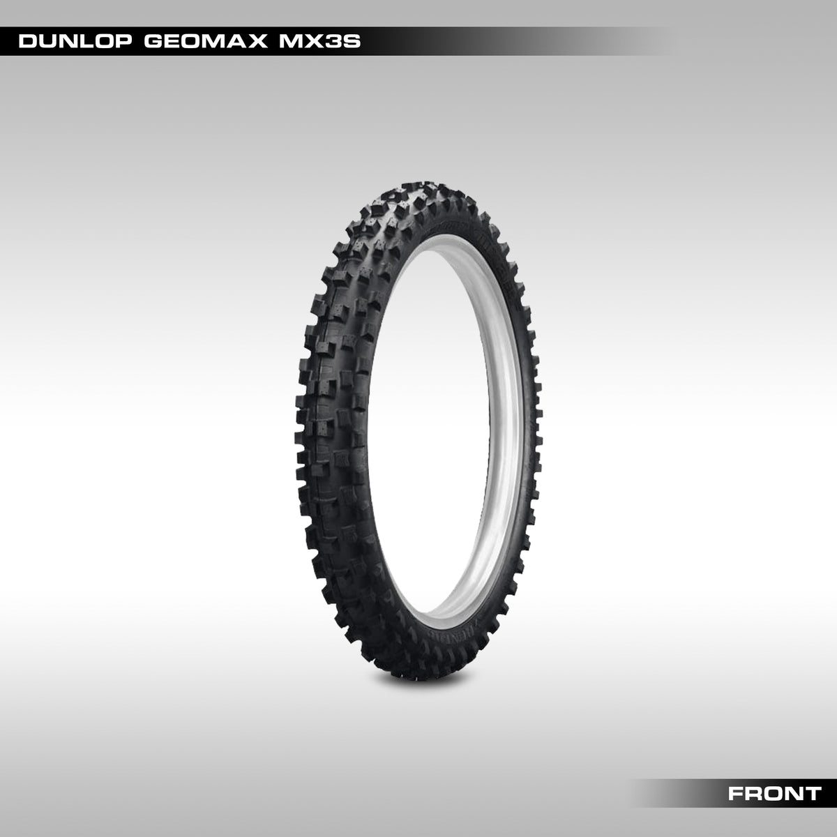 DUNLOP - GEOMAX MX3S FRONT TIRE