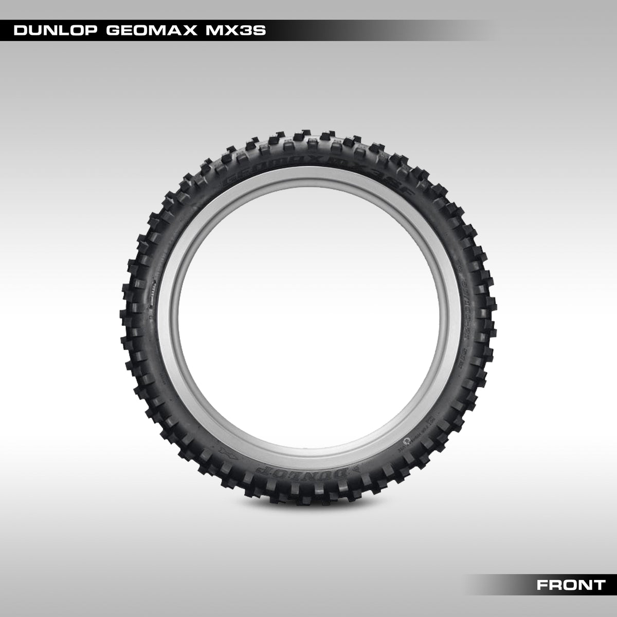 DUNLOP - GEOMAX MX3S FRONT TIRE