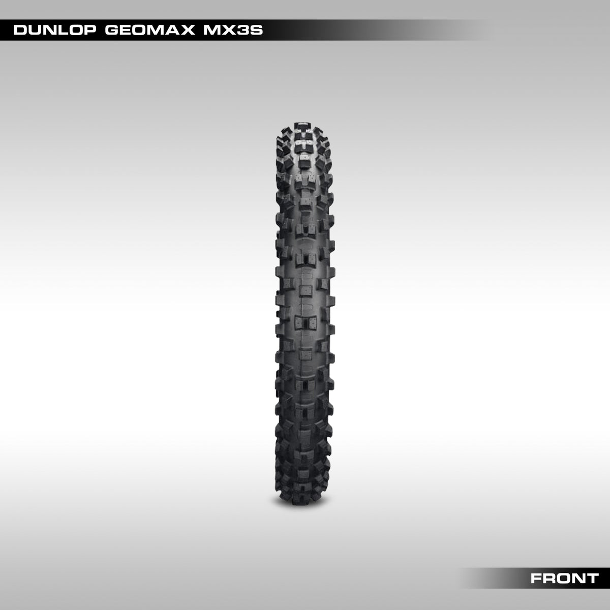 DUNLOP - GEOMAX MX3S FRONT TIRE
