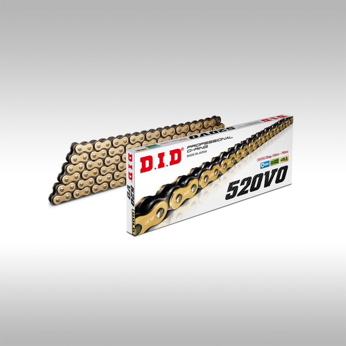 D.I.D - 520VO O-RING MOTORCYCLE DRIVE CHAIN