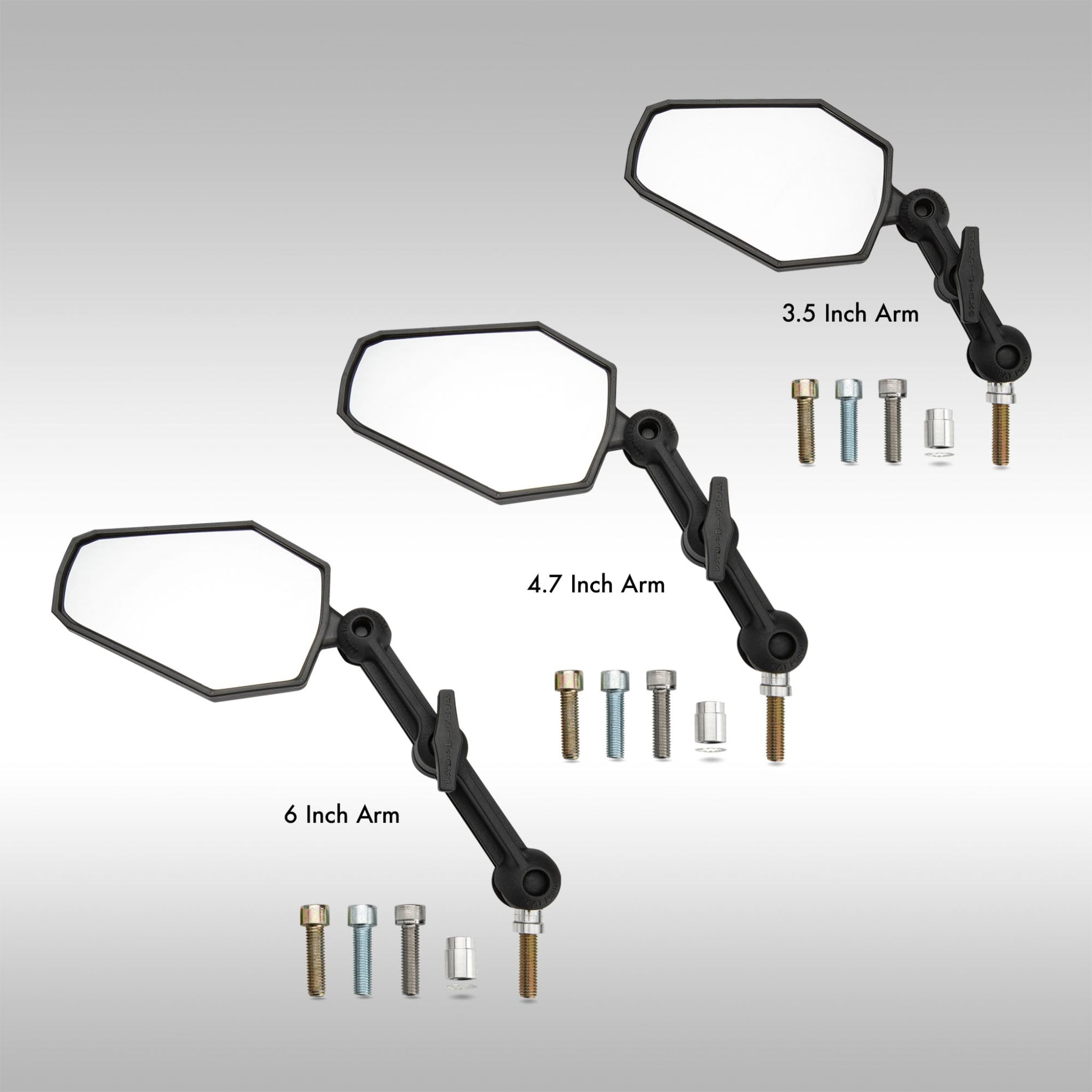 Doubletake Adventure Mirror 2.0 - Premium Motorcycle Mirrors