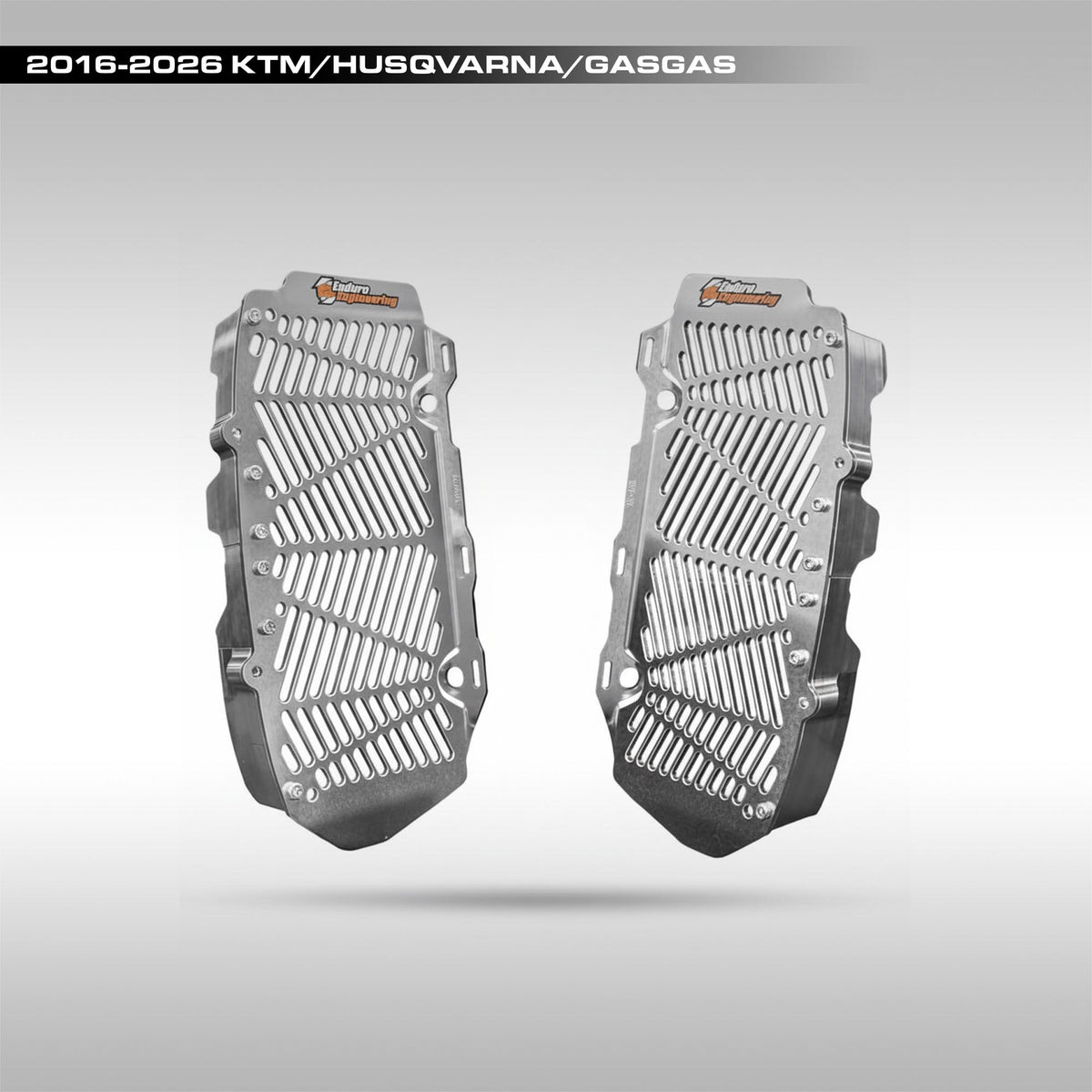 ENDURO ENGINEERING - RADIATOR GUARDS - 2016–2026 KTM & HUSQVARNA ENDURO / DUALSPORT