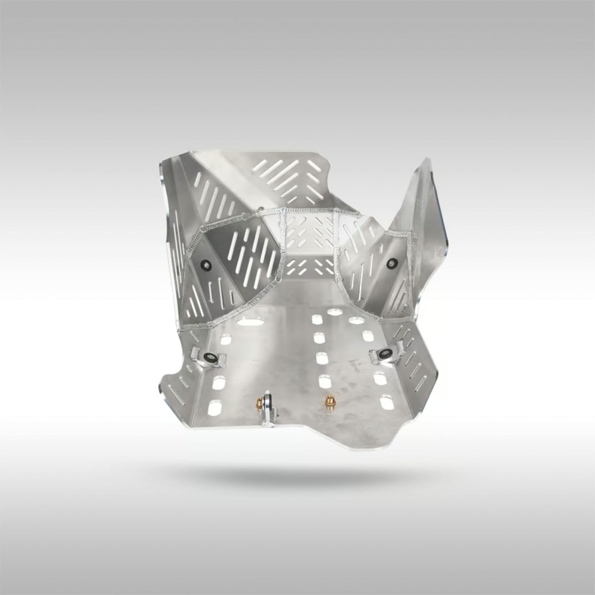 Enduro Engineering aluminum skid plate for Yamaha Tenere 700 with gray background