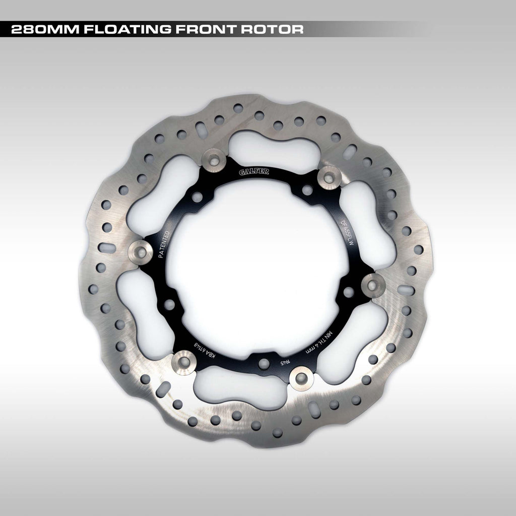 Galfer 280mm Floating Wave Rotor - Tenere 700 Front Brake Upgrade