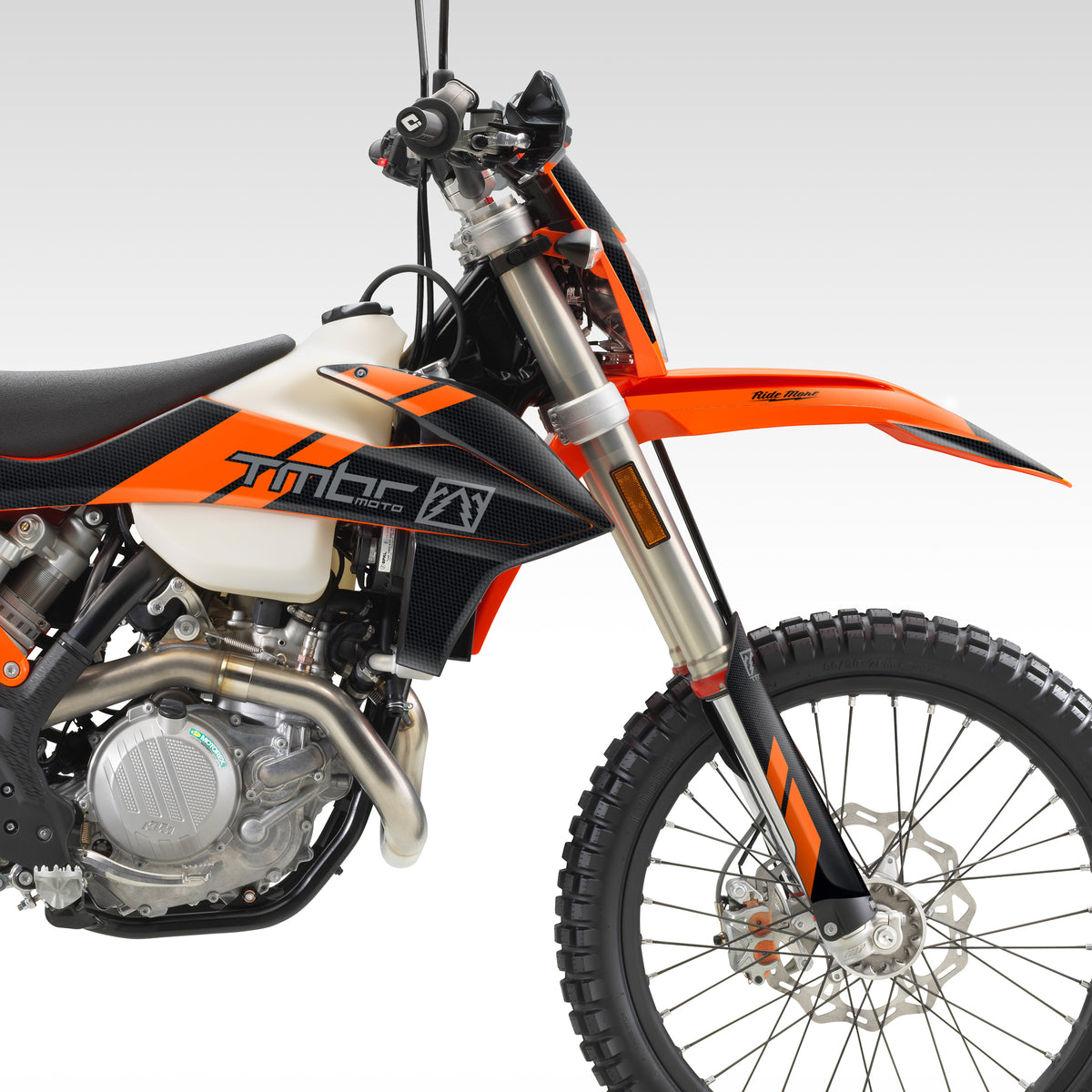 GRAPHICS KIT - 2020 - 2023 KTM EXC-F, XC, XCF-W, XC-W - ORANGE / BLACK