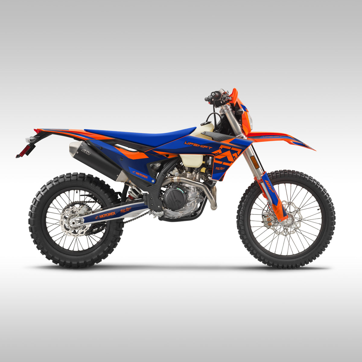 GRAPHICS KIT - 2023–2025 – KTM EXC-F, XC-W, XC, XC-F - STRATUS BLACK / BLUE