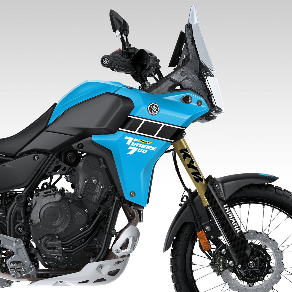 GRAPHICS KIT - 2025+ YAMAHA TENERE 700 - RALLY BLUE