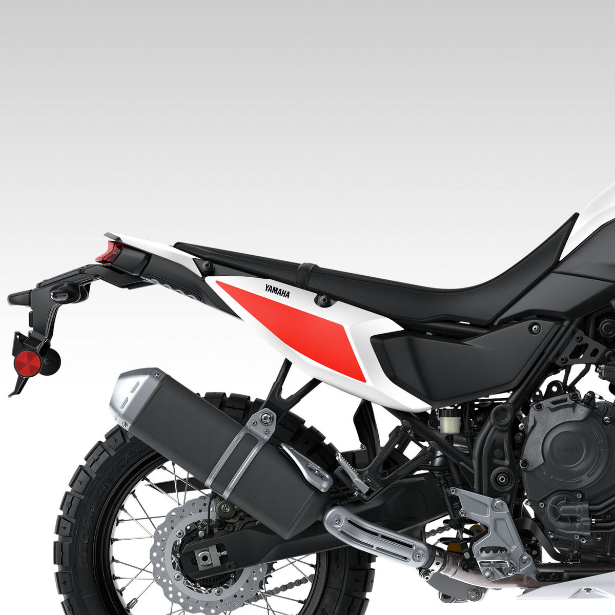 GRAPHICS KIT - 2025+ YAMAHA TENERE 700 - RALLY WHITE / RED