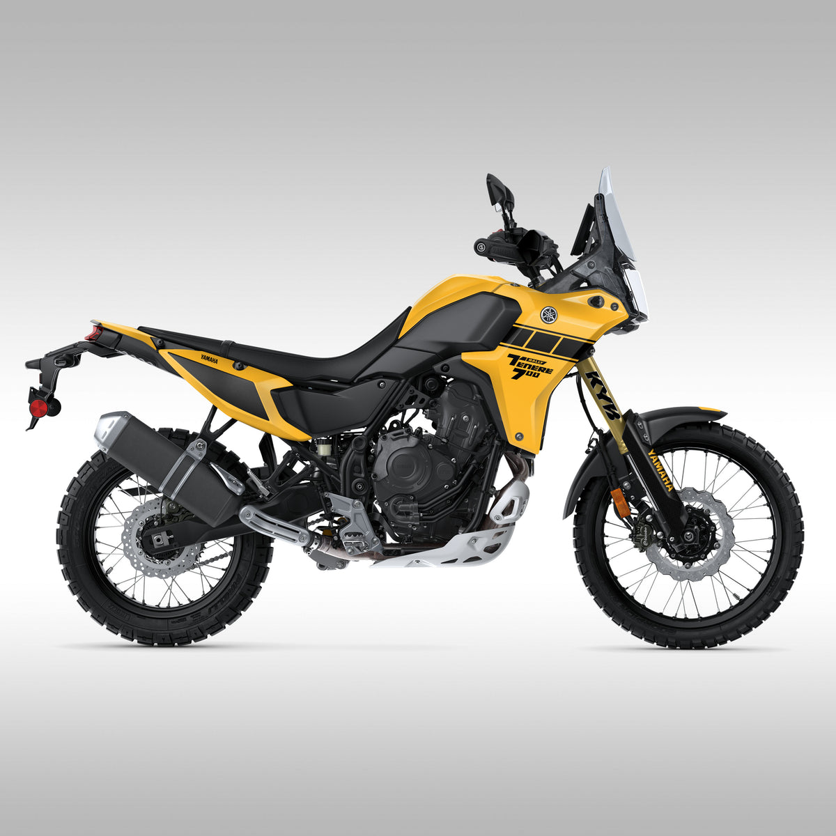 GRAPHICS KIT - 2025+ YAMAHA TENERE 700 - RALLY YELLOW