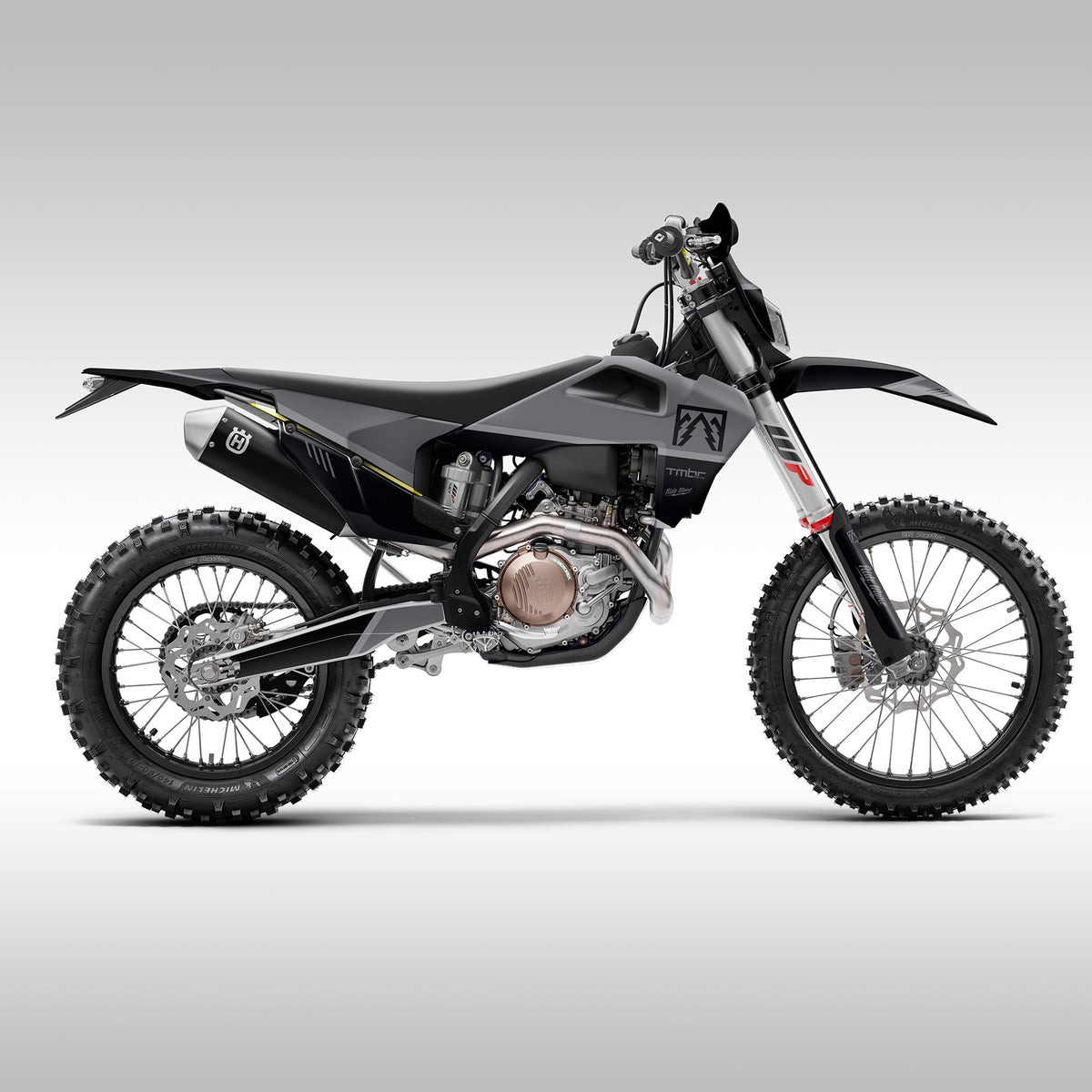 GRAPHICS KIT - 2020–2023 HUSQ FE, TE, FX, TX - BASELINE GRAY