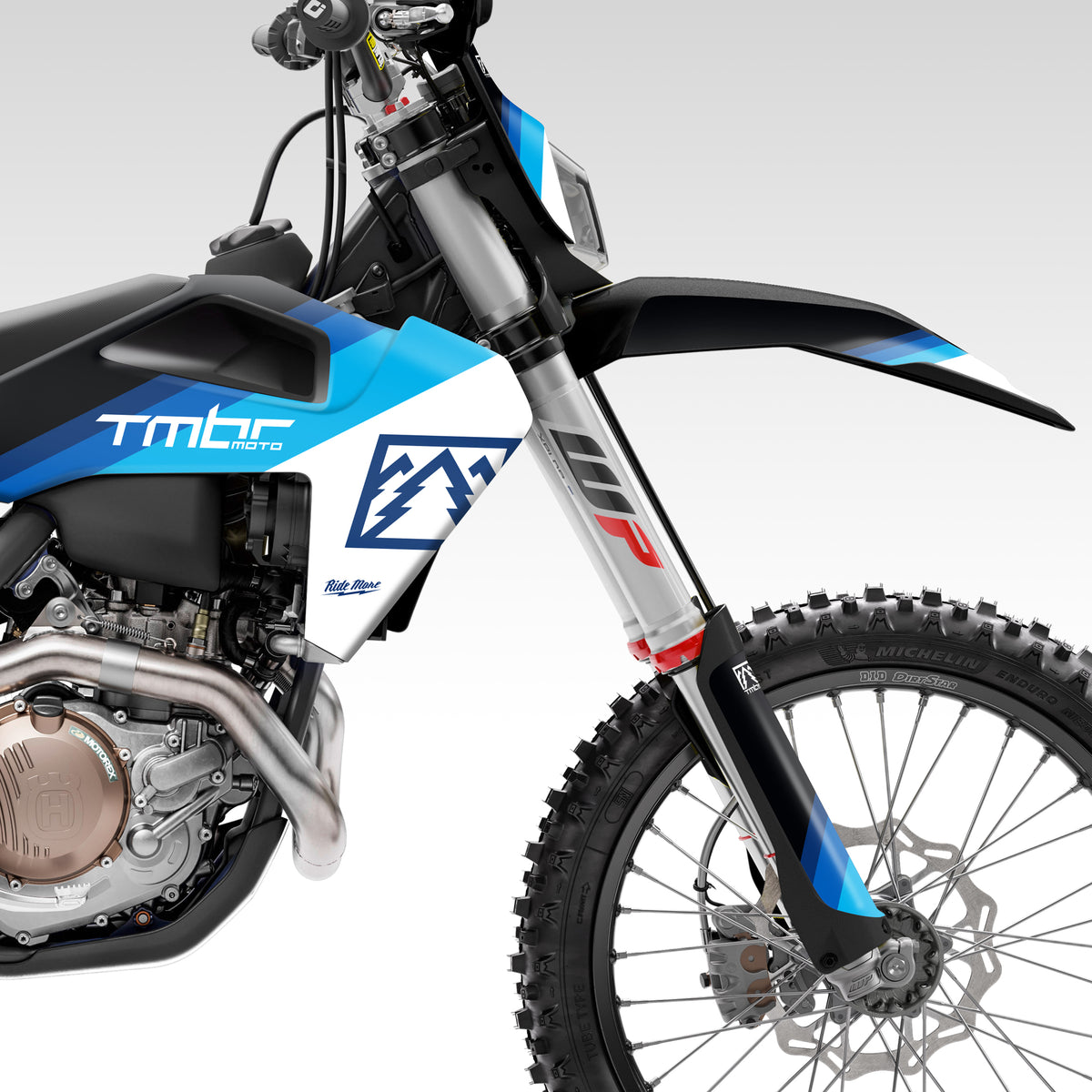 GRAPHICS KIT - 2020–2023 HUSQVARNA FE &amp; TE - TRUE BLUE