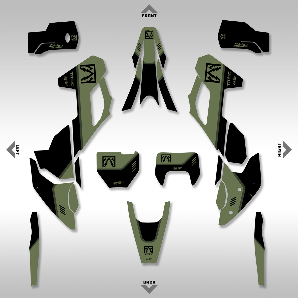 GRAPHICS KIT - 2023–2025 HUSQVARNA FE, TE, FX, TX - BASELINE ALPINE