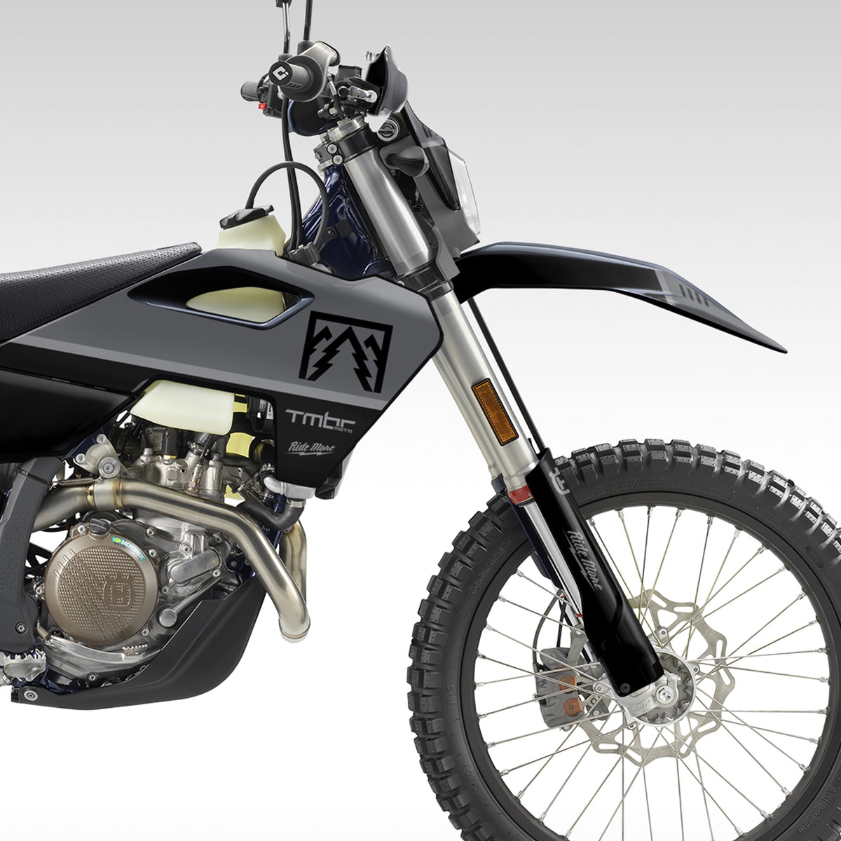 GRAPHICS KIT - 2023–2025 HUSQVARNA FE, TE, FX, TX - BASELINE GRAY