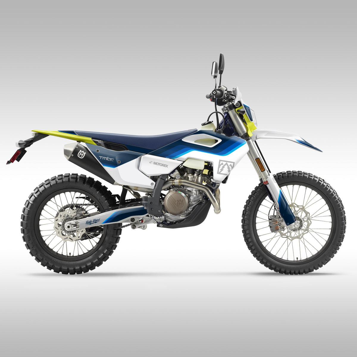 GRAPHICS KIT - 2023–2025 HUSQVARNA FE, TE, FX, TX - RETRO BLUE