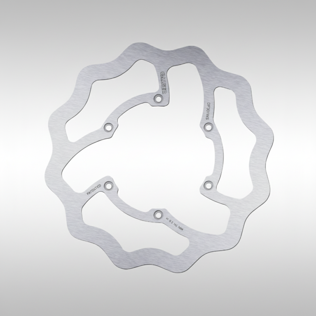 Galfer DF298W 270mm front wave brake rotor for Suzuki DR-Z4S and DR-Z400 models.