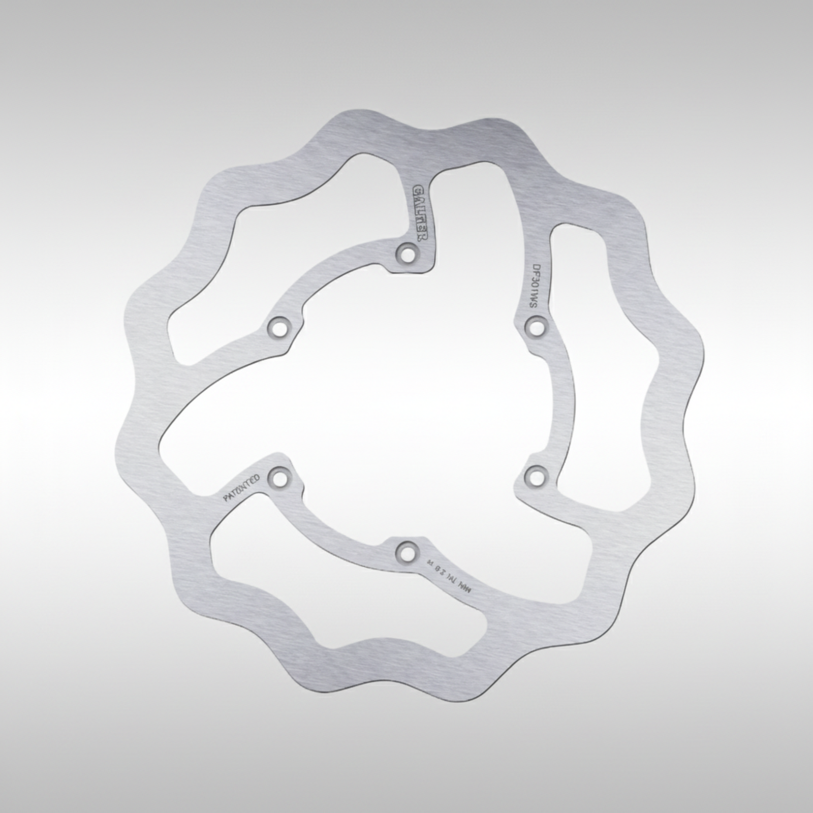 Galfer DF298W 270mm front wave brake rotor for Suzuki DR-Z4S and DR-Z400 models.