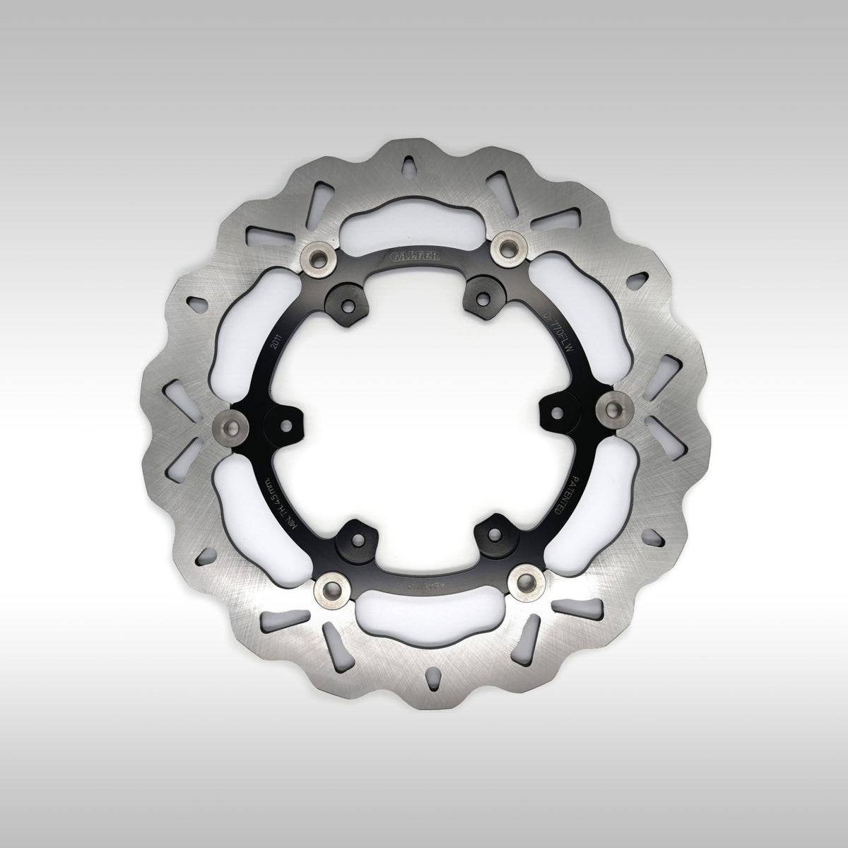 Galfer DF770FLW 300mm front floating wave brake rotor for KTM 690 Enduro and Husqvarna 701.