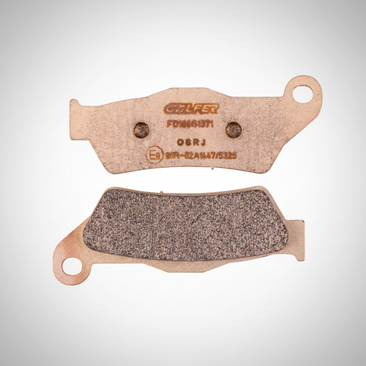 Galfer HH Sintered motorcycle brake pads, compound G1371, part number FD186G1371.