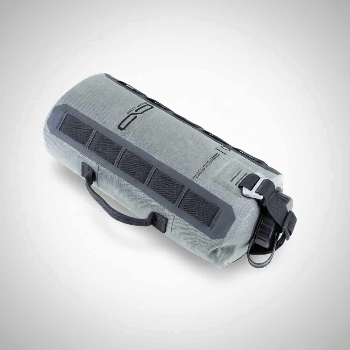 Gray Giant Loop Cactus Canteen heavy duty water carrier on a light gray background.